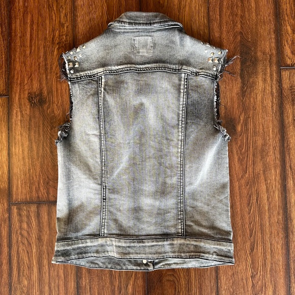 Only Women's Denim Vest - size 38 - Picture 2 of 7